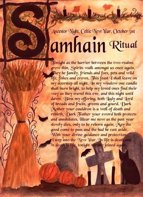 Wiccan samhain incantations